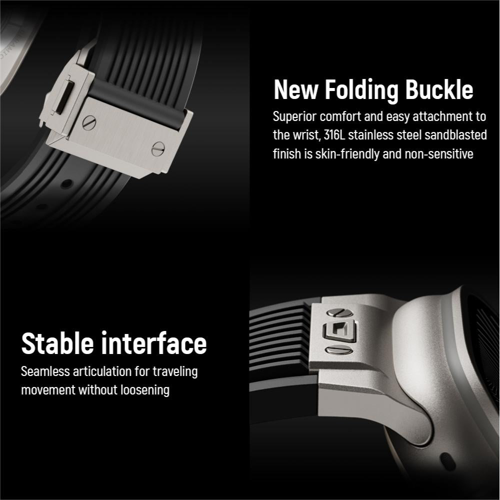 RM Designer Schlankes Silikonarmband für die Apple Watch