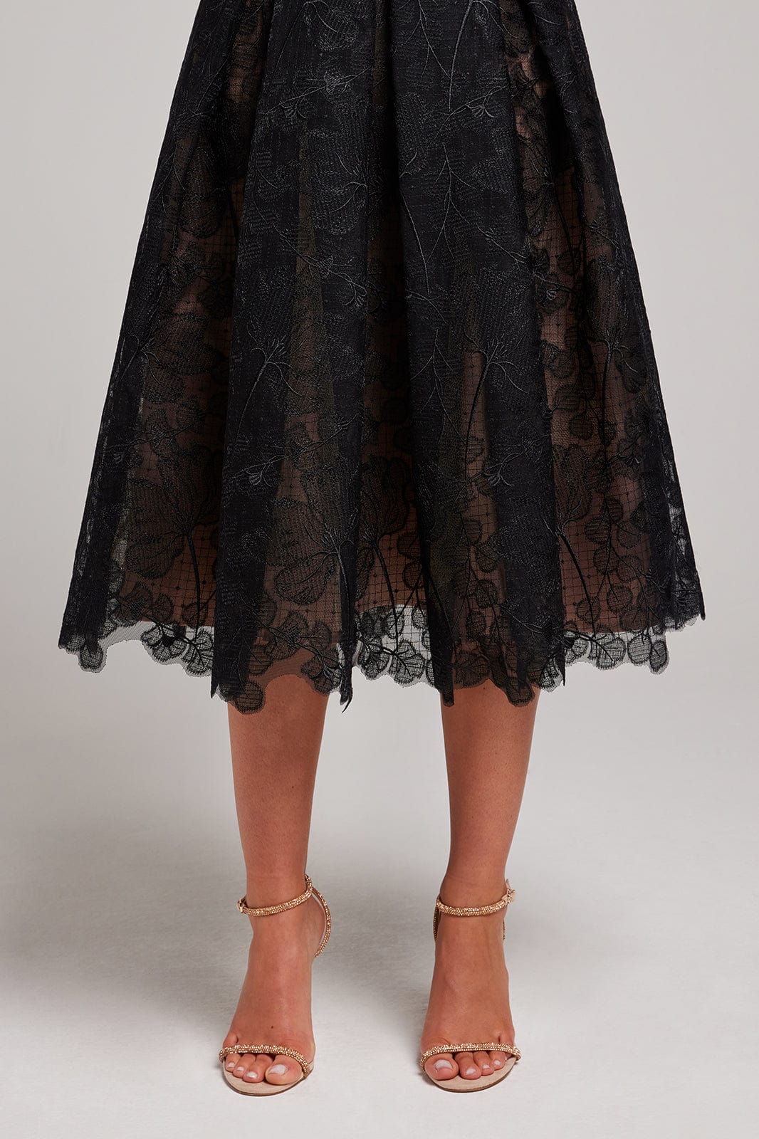 Olivia - Schwarzes Kleid