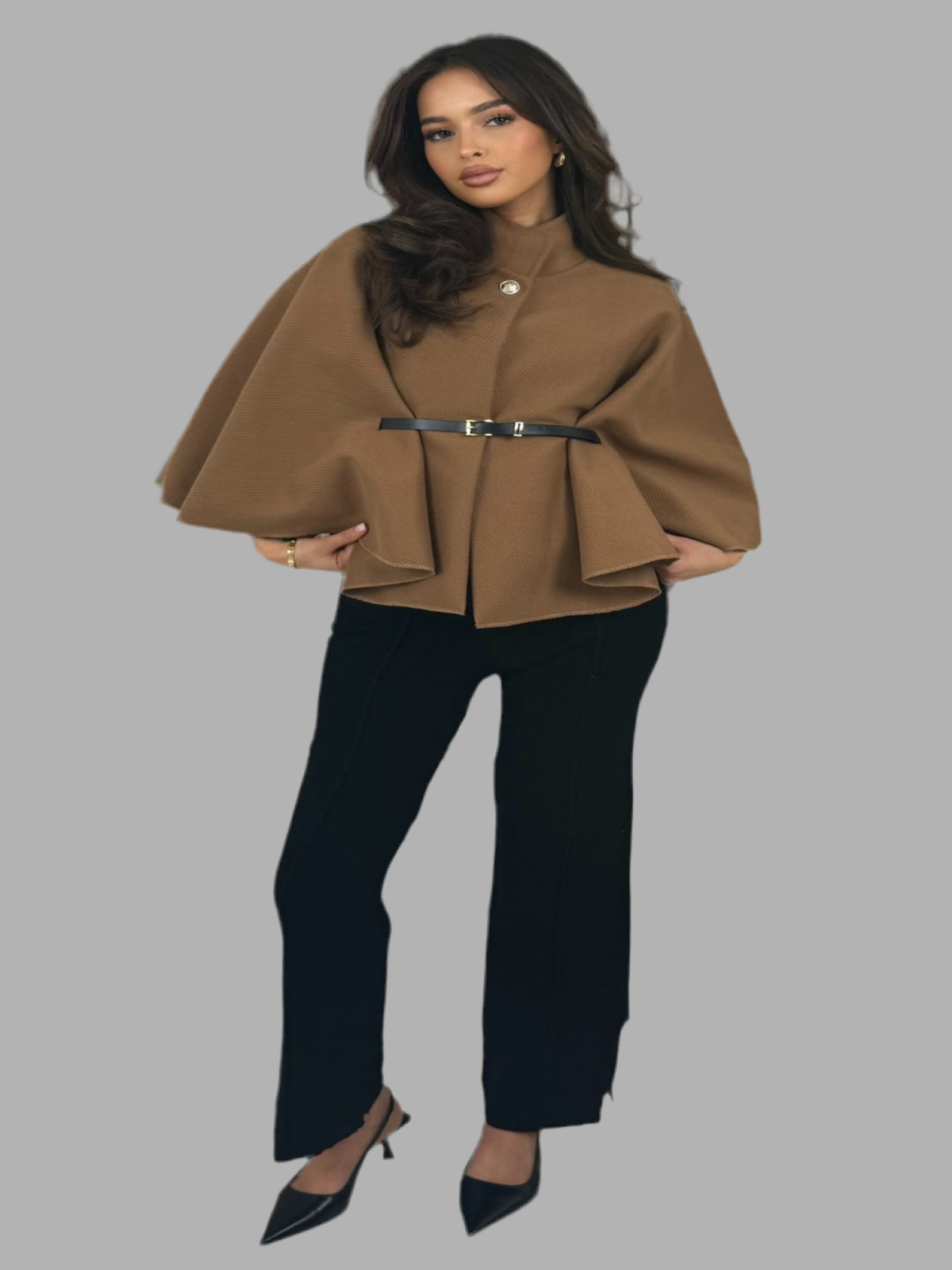 Olivia - Manteljacke mit Gürtel