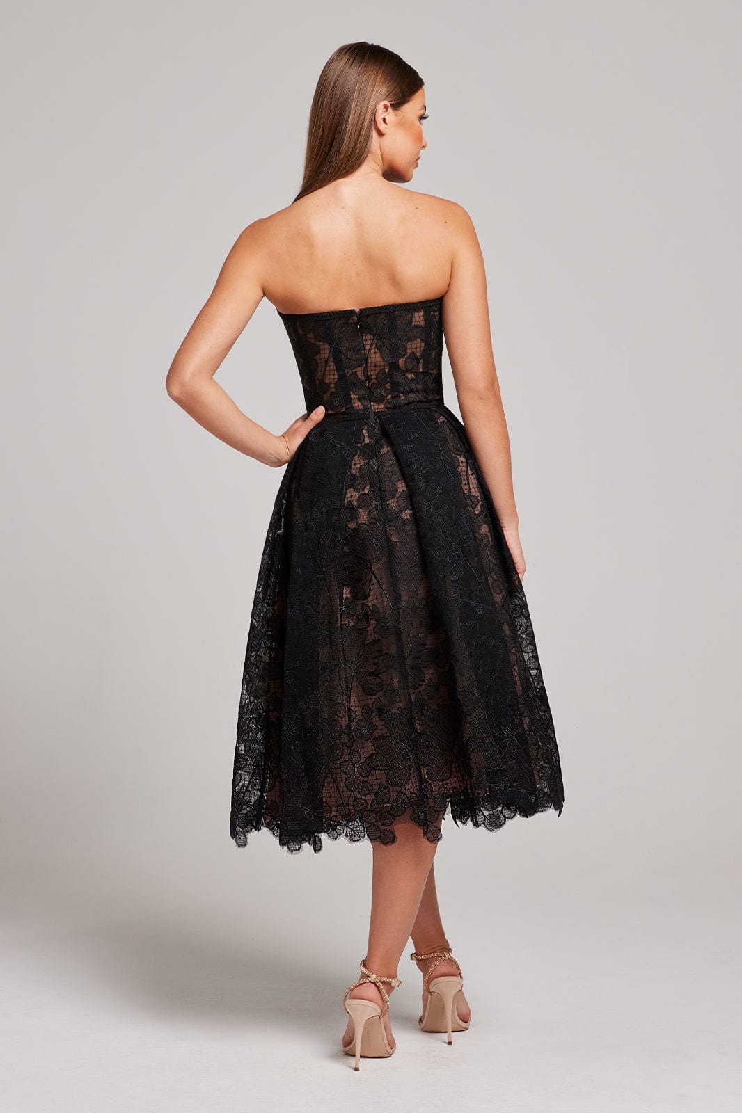 Olivia - Schwarzes Kleid