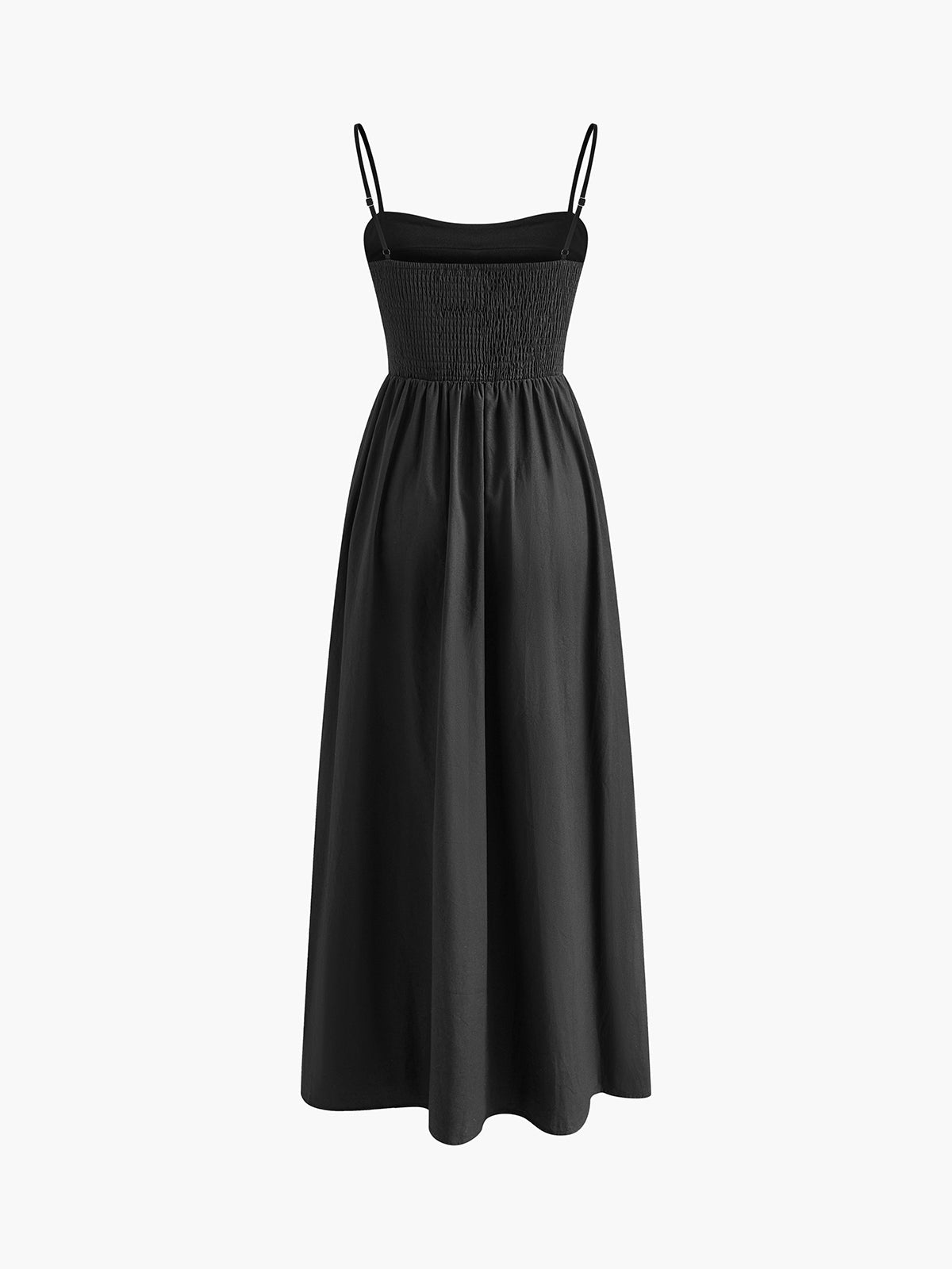 Zenata-l Sleeveless Kleid mit Taschen und Ausschnitten