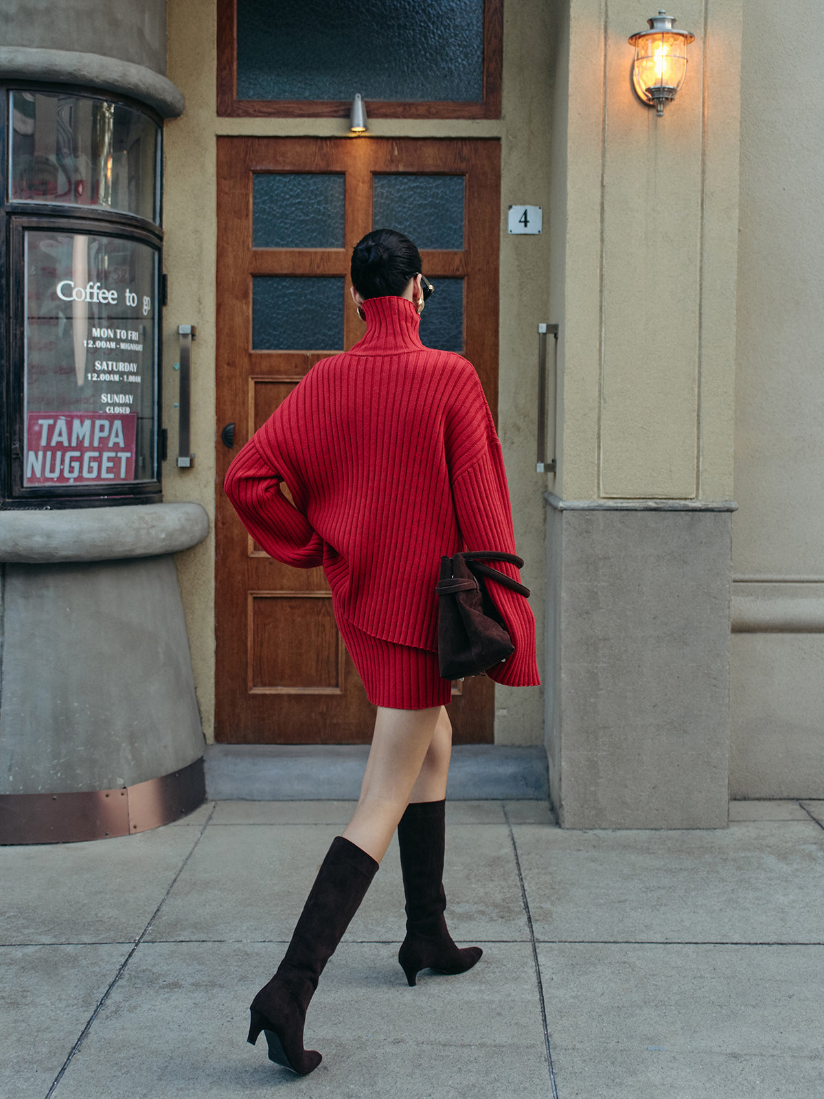 Kate- Einfarbig gerippt, 2-teiliges Set