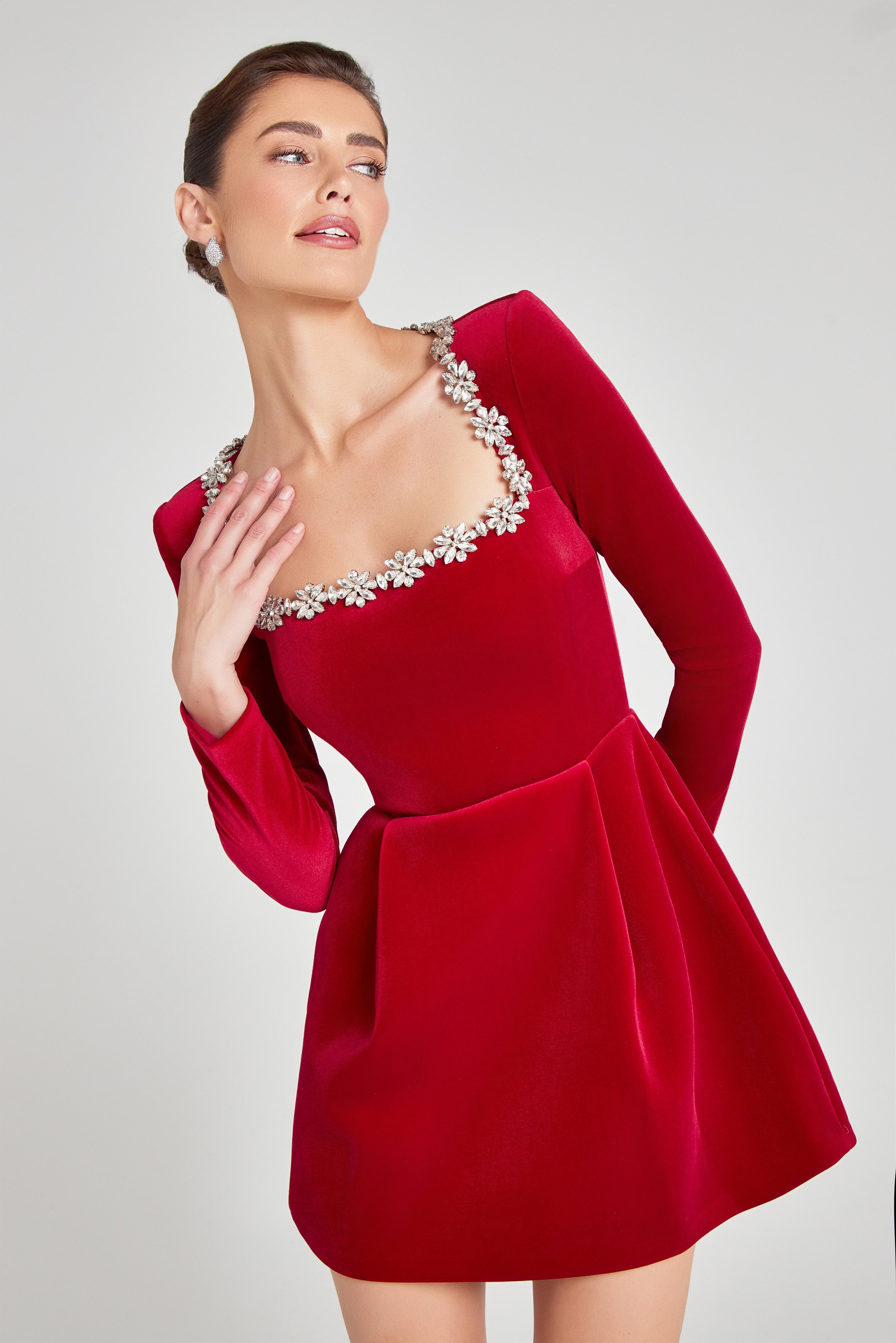 Kimberly Rotes Kleid