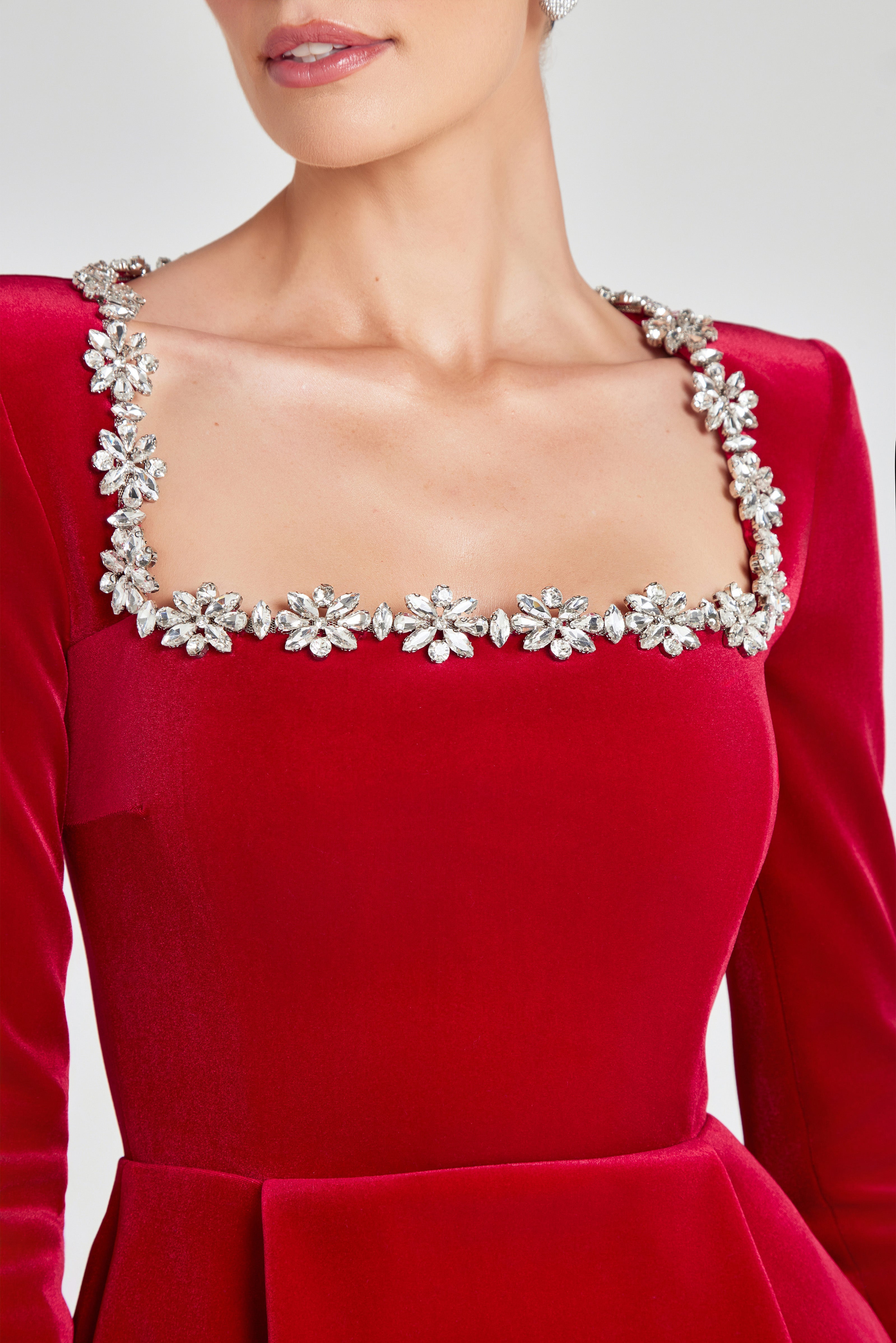 Kimberly Rotes Kleid