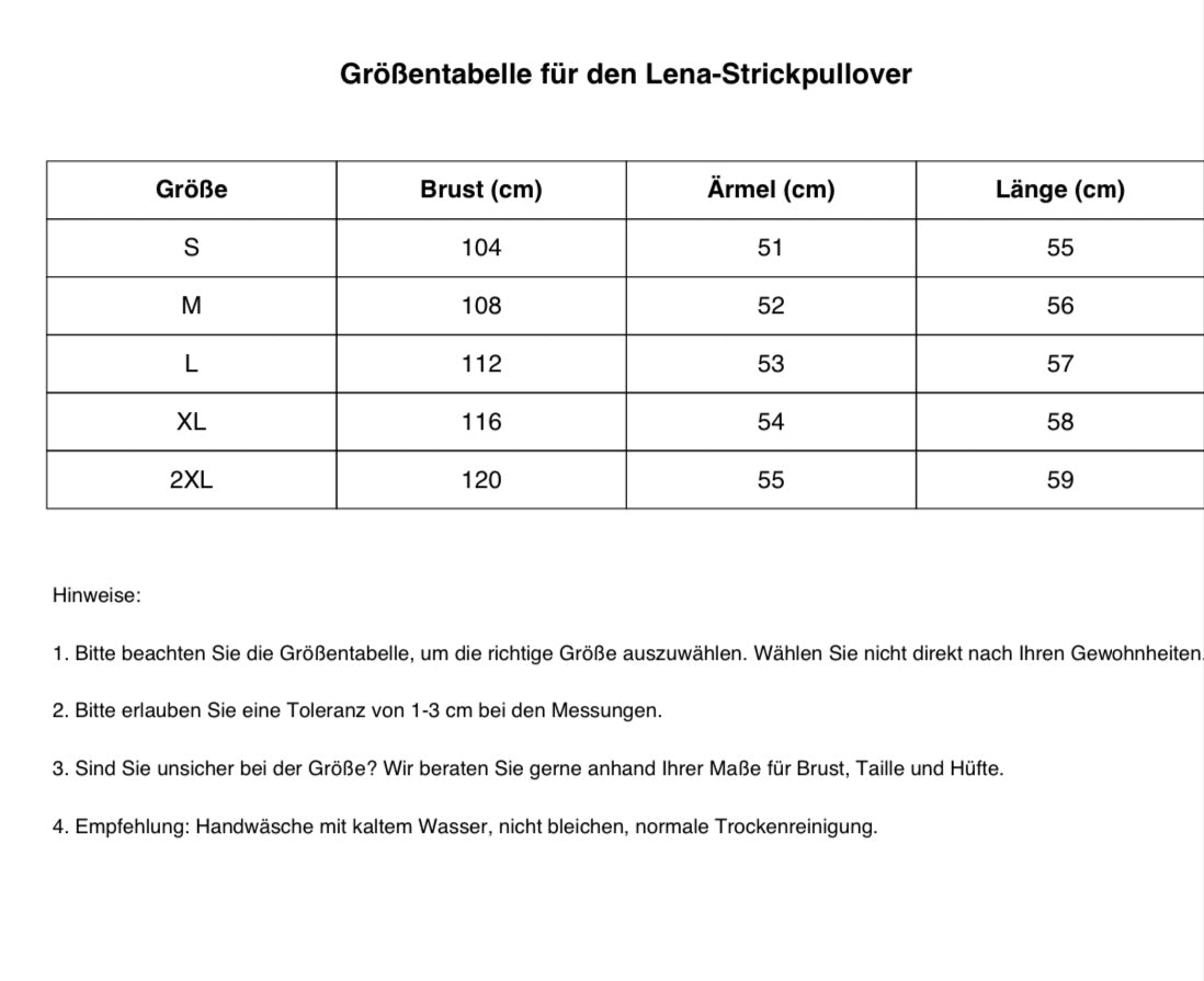 Lena | Warmer Strickpullover