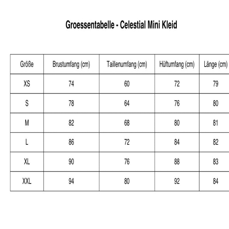 CELESTIA- MINI DRESS