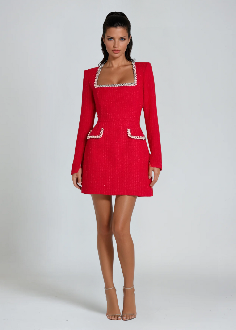 Kourtney- Elegantes Damen-Mini-Kleid