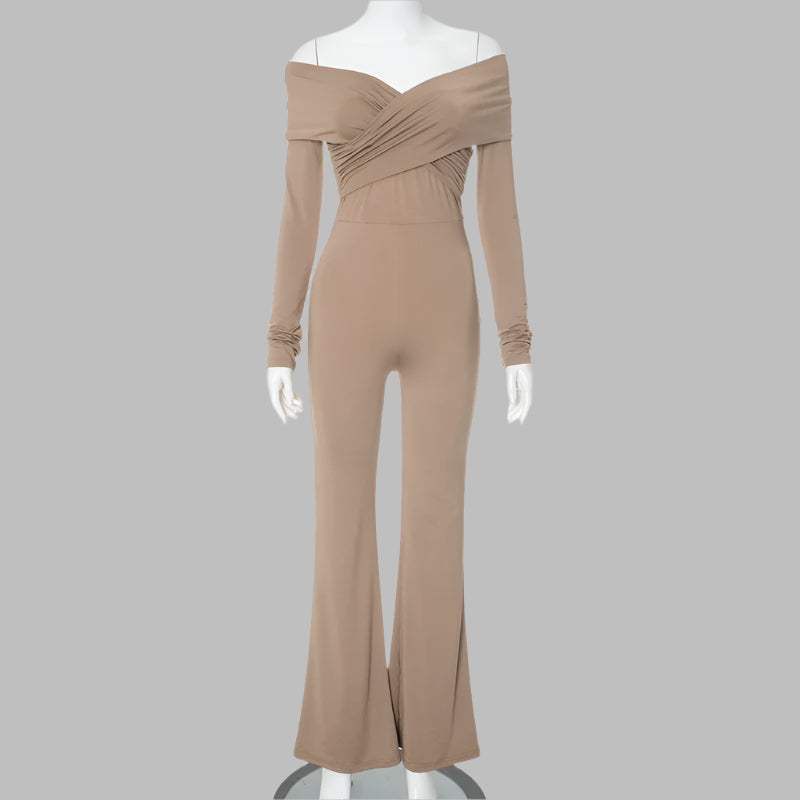 Fabi- Off- Shoulder Jumpsuit