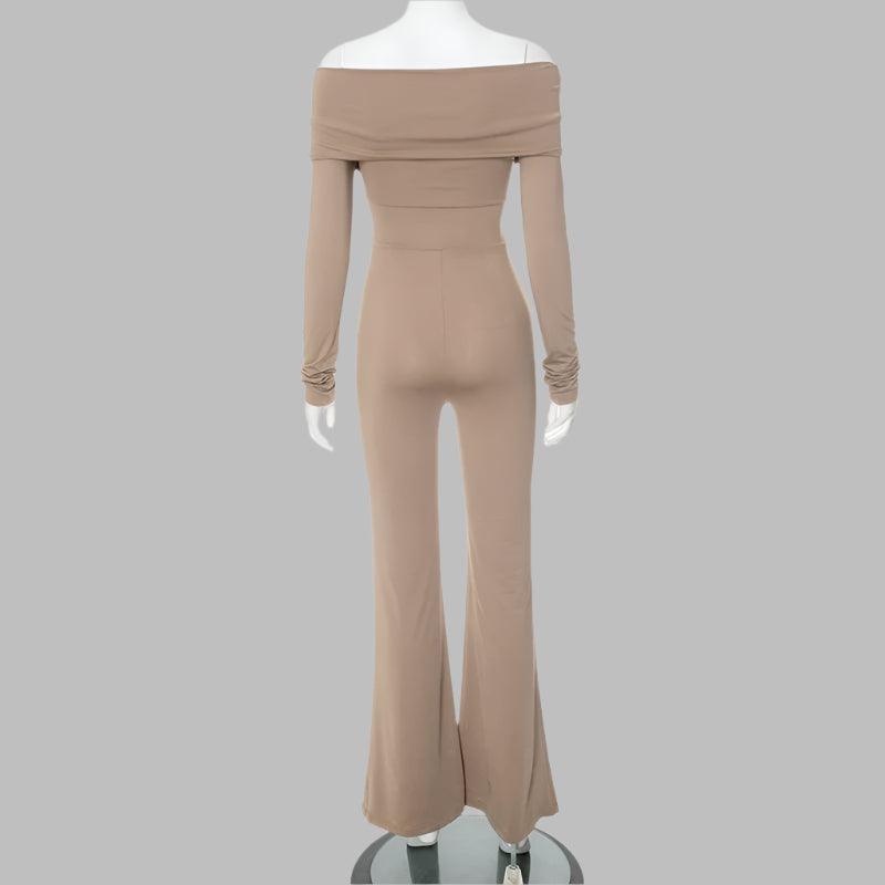 Fabi- Off- Shoulder Jumpsuit