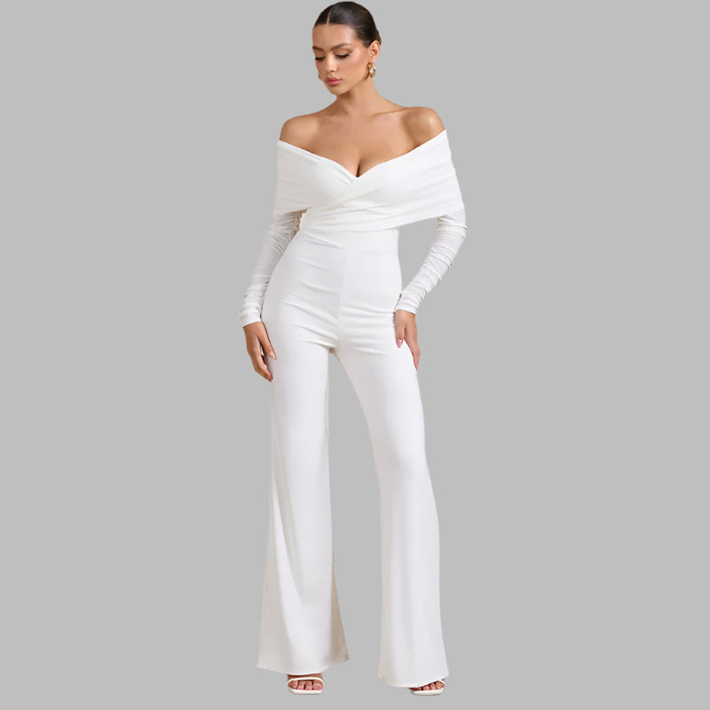 Fabi- Off- Shoulder Jumpsuit
