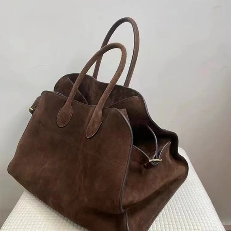 Damen Retro Große Herbst Tote Tasche
