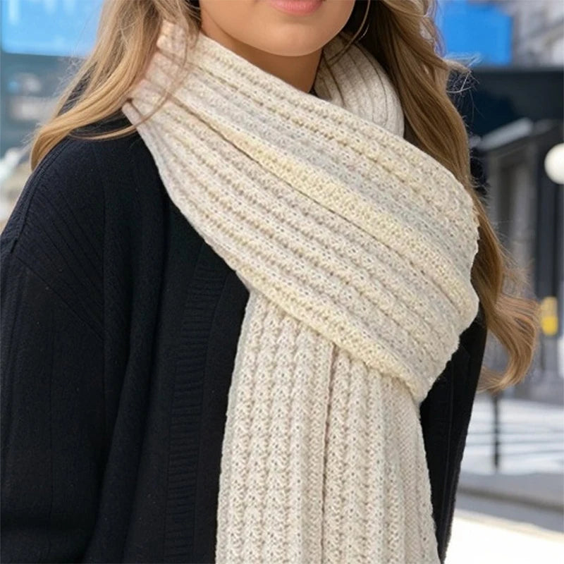 Neues Design Dicke Gestrickte Schal