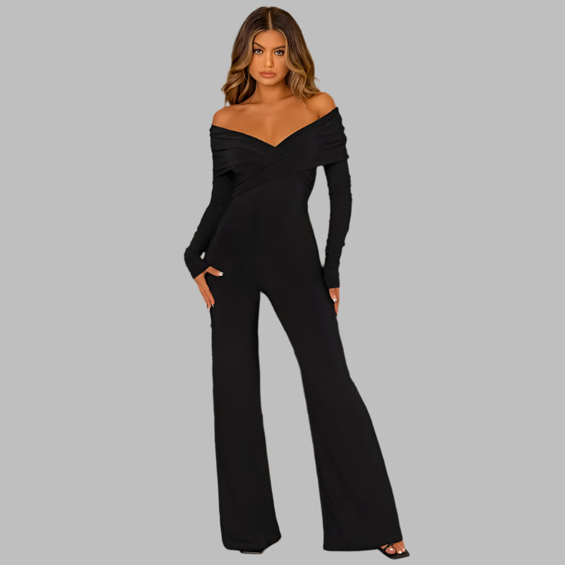 Fabi- Off- Shoulder Jumpsuit