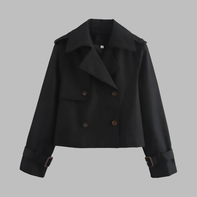Eleganter Vintage Trenchcoat für Damen
