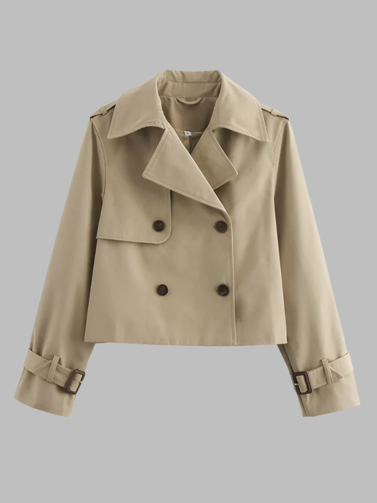 Eleganter Vintage Trenchcoat für Damen
