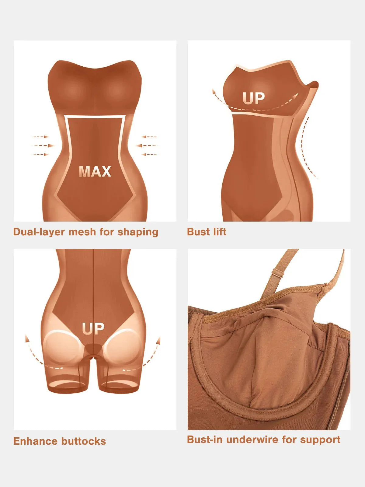 Shapewear Faux-Leder Sanduhr-Corsagen-Midi-Kleid