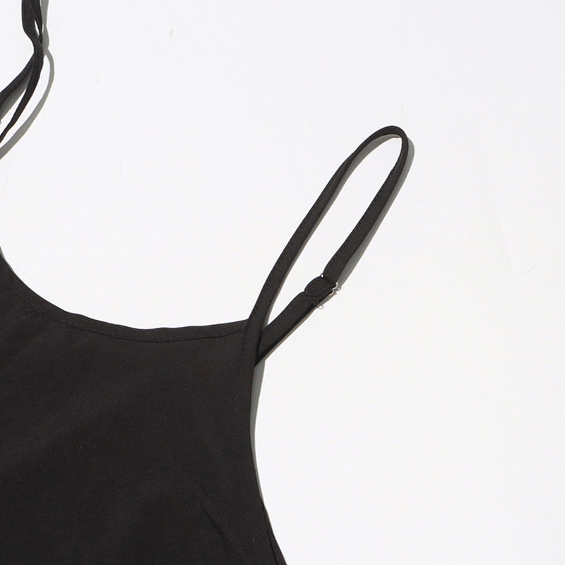 Romantisches Rundhals Mini-Dress-Faya